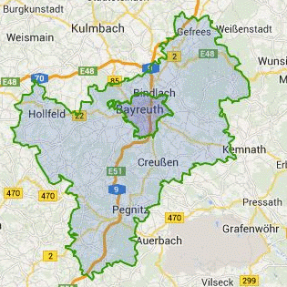 Der Landkreis in Oberfranken